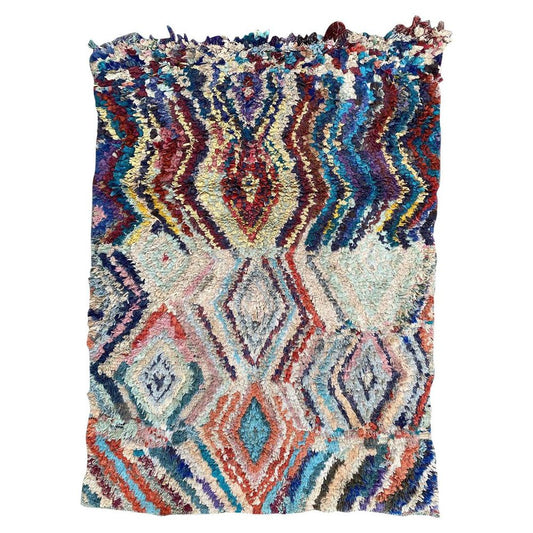 Moroccan Boucherouite Rug