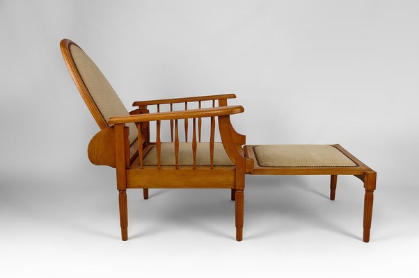 Morris Lounge Chair in Beech, France, 1925-XNH-1804619