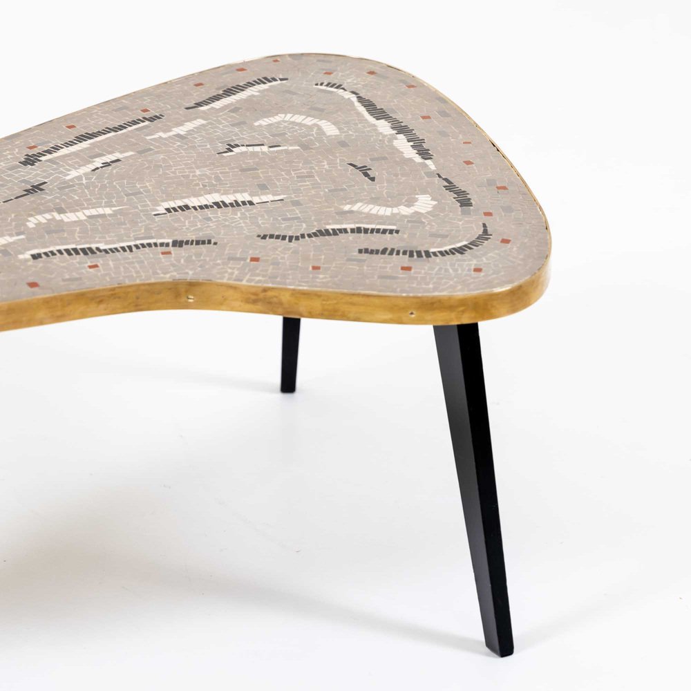 Mosaic Boomerang Coffee Table, 1960s