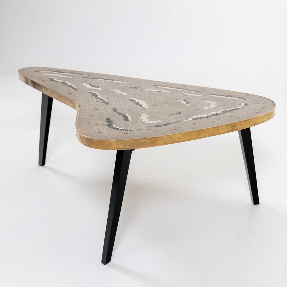 Mosaic Boomerang Coffee Table, 1960s