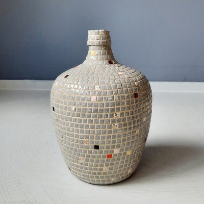 Mosaic Bottle Vase, 1960s-SJU-1795897