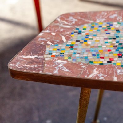 Mosaic Coffee Table attributed to Berthold Müller, 1960s-QVY-1794397