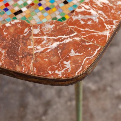 Mosaic Coffee Table attributed to Berthold Müller, 1960s-QVY-1794397