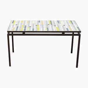 Mosaic Coffee Table with Floating Top, 1950s-KL-849237