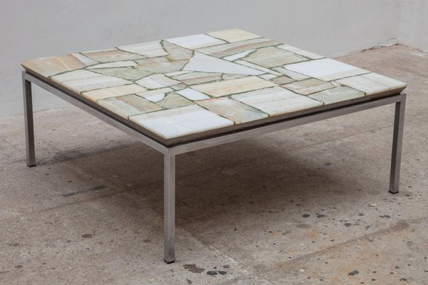 Mosaic Marble End Table, 1960s-KL-620451