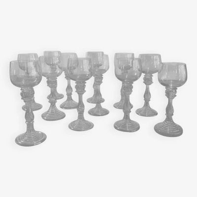 Moselle Wine Glasses, Set of 12-VBM-1795556