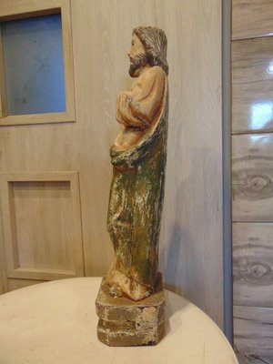 Moses Figure in Limewood, 1890s-CAQ-1407909