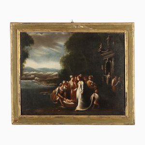 Moses Saved from the Waters, Oil on Canvas-VMM-1738042