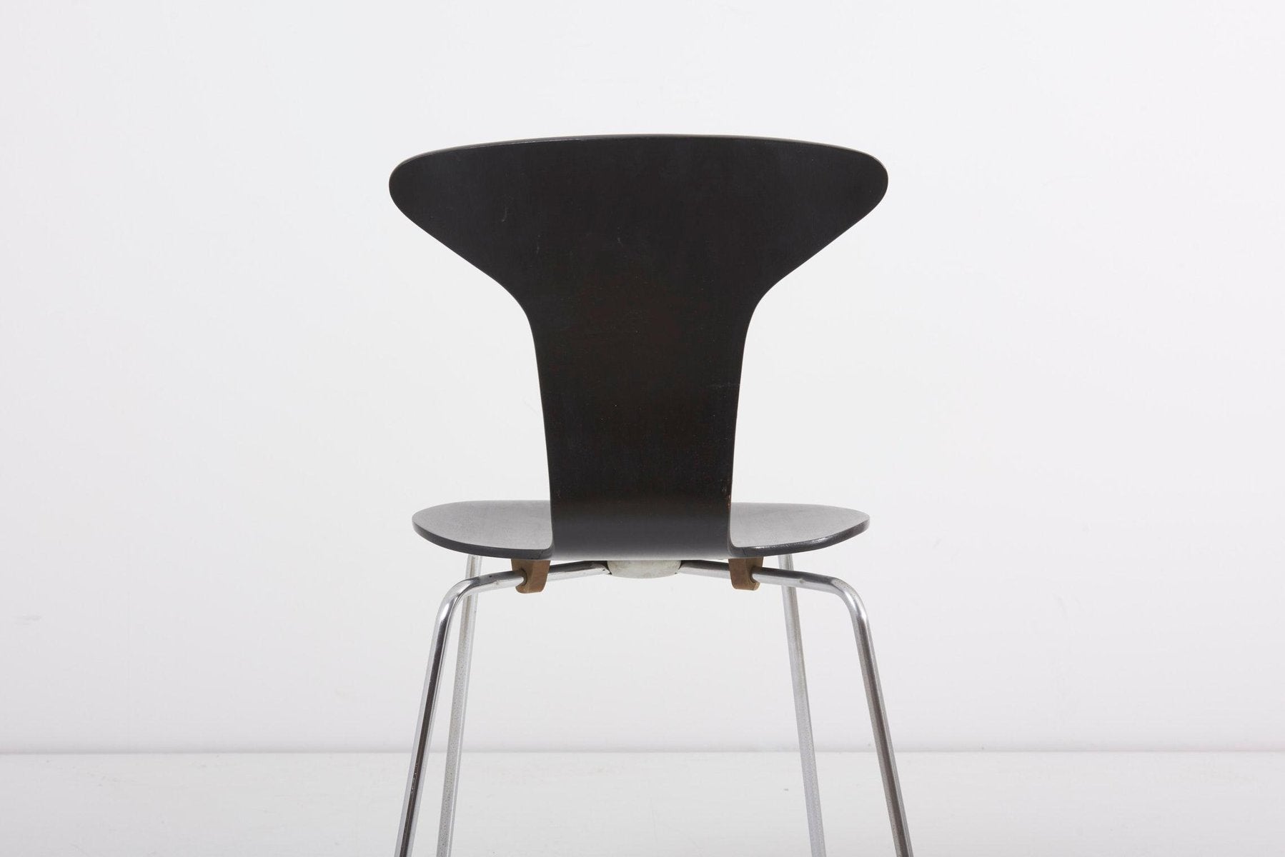 Mosquito Munkegård Dining Chairs by Arne Jacobsen for Fritz Hansen, Denmark, 1950s, Set of 3