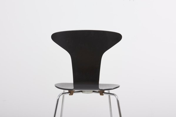 Mosquito Munkegård Dining Chairs by Arne Jacobsen for Fritz Hansen, Denmark, 1950s, Set of 3-SFD-708026