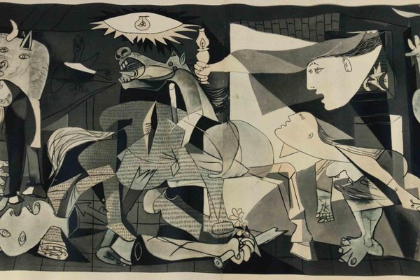 Mostra di Picasso Exhibition Poster Depicting Guernica, 1953-ZCI-2035121