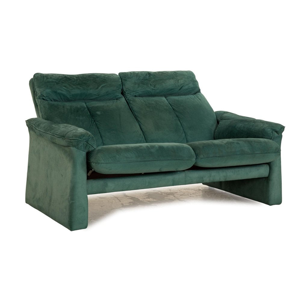 Motion 2-Seater Sofa in Turquoise Fabric from Laauser