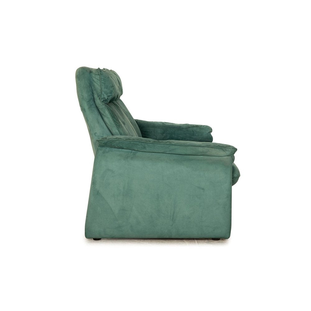 Motion 2-Seater Sofa in Turquoise Fabric from Laauser