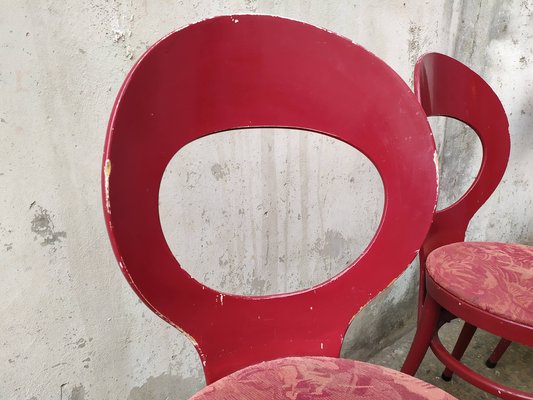 Mouettes Bistro Chairs from Baumann, 1960s, Set of 5-EAD-1742678