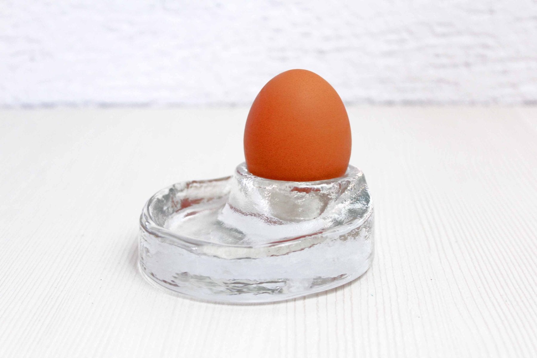 Moulded Glass Egg Cups, 1970s, Set of 6