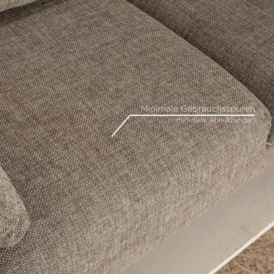 Moule Fabric Two-Seater Grey Sofa from Brühl-RQW-2036333