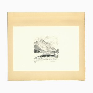 Mountain, Lithograph, Early 20th Century-ZCI-892047