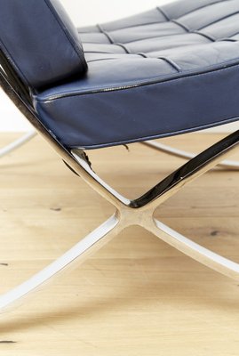 MR 90 Barcelona Lounge Chair by Ludwig Mies Van Der Rohe for Knoll Inc. / Knoll International, 1950s-XE-1729059