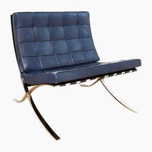 MR 90 Barcelona Lounge Chair by Ludwig Mies Van Der Rohe for Knoll Inc. / Knoll International, 1950s-XE-1729059