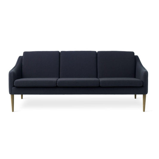 Mr Olsen 3 Seater Oak Sprinkles Midnight Blue Sofa by Warm Nordic