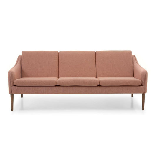 Mr Olsen Three Seater in Oak and Fresh Peach by Warm Nordic