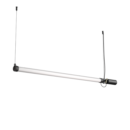 Mr. Tubes Led Horizontal Driver On Fixture Pendant Lamp by Tonone