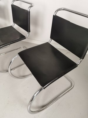 MR10 Chairs by Mies Van Der Rohe for Knoll, 1970s, Set of 6-PRS-928929