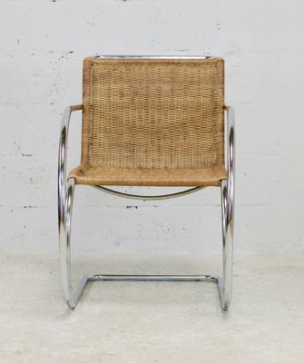 Mr20 Rattan & Tubular Chrome Armchair by Ludwig Mies Van Der Rohe, 1960s-MAO-1287005