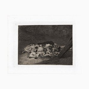 Muertos Recogidos - Original Etching by Francisco Goya - 1863 1863-ZCI-756998