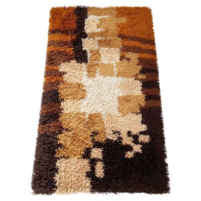 Multi-Color High Pile Rya Rug from Desso, The Netherlands, 1970s-QZ-1064960