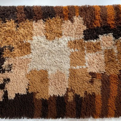 Multi-Color High Pile Rya Rug from Desso, The Netherlands, 1970s-QZ-1064960