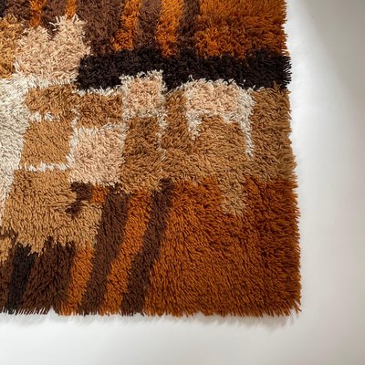 Multi-Color High Pile Rya Rug from Desso, The Netherlands, 1970s-QZ-1064960