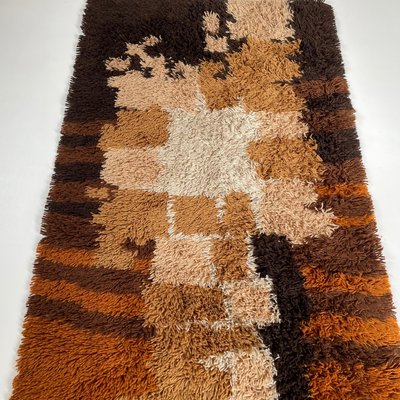 Multi-Color High Pile Rya Rug from Desso, The Netherlands, 1970s-QZ-1064960