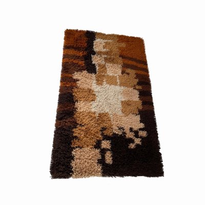 Multi-Color High Pile Rya Rug from Desso, The Netherlands, 1970s-QZ-1064960