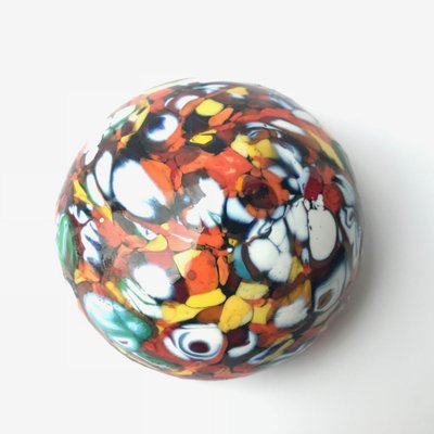 Multi-Color Murano Glass Paperweight-JDR-1126303