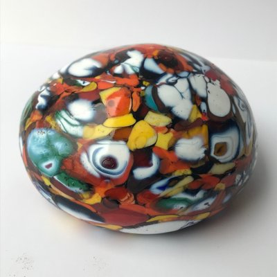 Multi-Color Murano Glass Paperweight-JDR-1126303