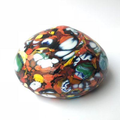 Multi-Color Murano Glass Paperweight-JDR-1126303