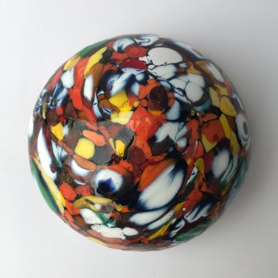 Multi-Color Murano Glass Paperweight-JDR-1126303