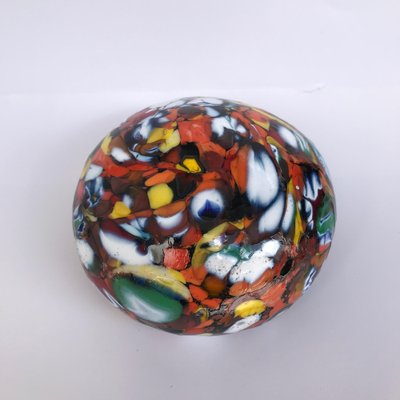 Multi-Color Murano Glass Paperweight-JDR-1126303