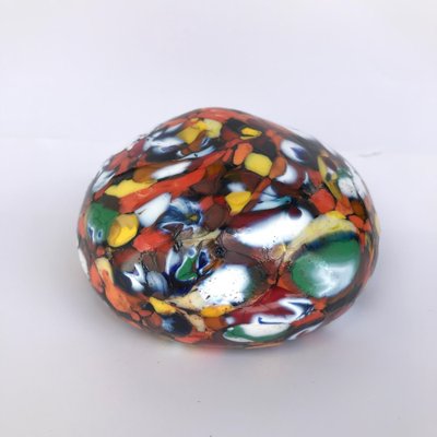 Multi-Color Murano Glass Paperweight-JDR-1126303