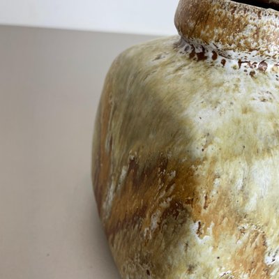 Multi-Color Pottery 814 Fat Lava Vase by Ruscha, 1970s-QZ-1153796