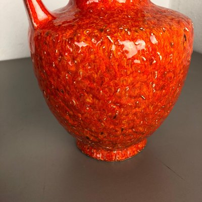 Multi-Colored Fat Lava Op Art Pottery Vase from Bay Ceramics, Germany, Set of 2-QZ-1151860