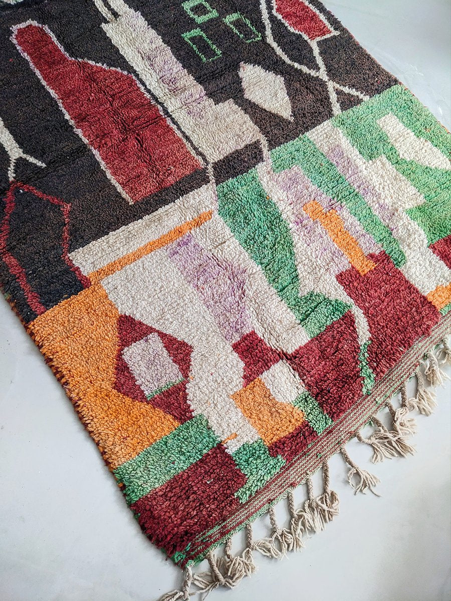 Multi Coloured Boujaad Rug