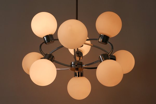 Multi-Globe Ceiling Lamp, 1970s-WPT-583164