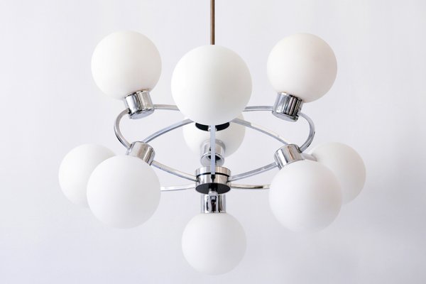 Multi-Globe Ceiling Lamp, 1970s-WPT-583164