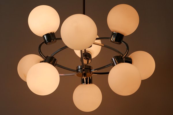 Multi-Globe Ceiling Lamp, 1970s-WPT-583164