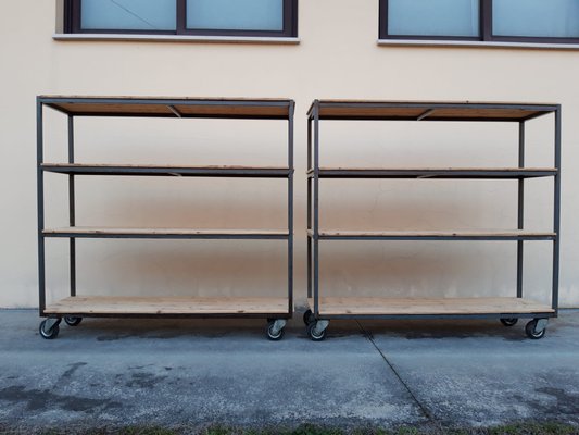 Multi-Level Trolleys, 1970s, Set of 2-KIM-868712