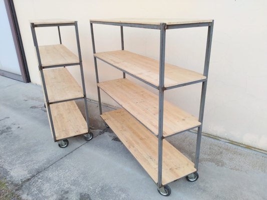 Multi-Level Trolleys, 1970s, Set of 2-KIM-868712