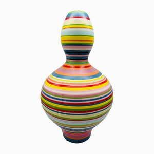 Multicolor Colorful Ceramic Vase by Peter A.C.Brüers-BZB-2031424