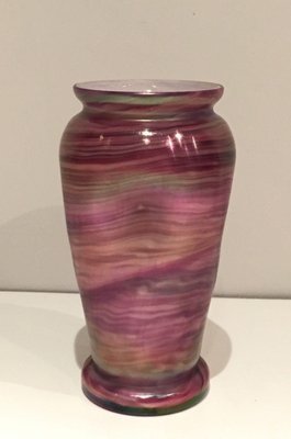 Multicolor Glass Vase in the style of Loetz, 1970s-BA-1365842